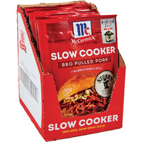 Mccormick Slow Cooker Bbq Pulled Pork Seasoning Mix, 1.6 Oz (Pack Of 12)