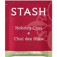 Stash Tea Holiday Chai Black Tea, Box Of 100 Tea Bags
