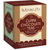 The Republic Of Tea - Cuppa Chocolate Tea Assortment Gift (24 Individually Wrapped Dessert Tea Bags)