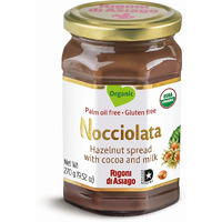 Rigoni Di Asiago Nocciolata Hazelnut Spread, Cocoa And Milk, 9.52 Ounce Jar
