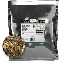 Frontier Organic Burdock Root, 1-Pound Bulk Bag, Common In Root Beer Recipes, Cut & Sifted, Sustainable Grown, Kosher (Packaging May Vary)