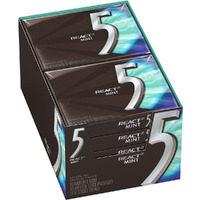 Wrigley's (10 Pack) 5 Gum React Mint Gum Sugar Free Chewing Gum Bulk, 15 Stick Box