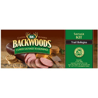Lem Products Backwoods Trail Bologna Cured Sausage Seasoning Kit, Ideal For Wild Game And Domestic Meat, Seasons Up To 20 Pounds Of Meat, 15.2 Ounce Package With Pre-Measured Cure Packet Included