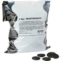Licorice In Kilobag - K&H Munten Drop (Kraepelien & Holm Coin Licorice / Liquorice) (2.3-Lb)