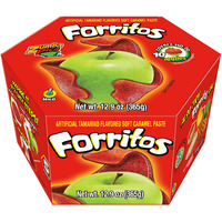 Zumba Pica Forritos - Tamarind Flavor Soft Caramel Paste For Apples - Tamarind Paste To Cover Apples - Tamarindo Mexican Candy - Caramel Apple Wraps - Forritos Tamarindo Para Manzanas (5 Count)