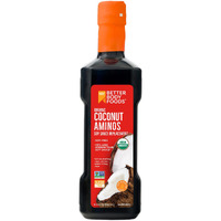 Betterbody Foods Organic Coconut Aminos, Soy Sauce Alternative, Gluten Free, Soy Free, Non-Gmo, Kosher, 16.9 Ounces (Pack Of 1)