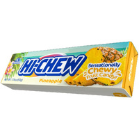 Hi-Chew Pineapple Chewy Candy 1.76 Ounce (Pack Of 10)