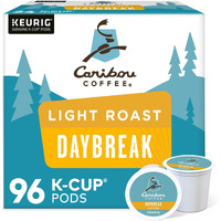 Caribou Coffee Daybreak Morning Blend, Keurig Single-Serve K-Cup Pods, Light Roast, 96 Count (4 Packs Of 24)