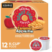 The Original Donut Shop Coffee, Keurig K-Cup Pod, Light Roast, Caramel Apple Pie, 12 Count