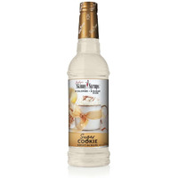 Jordan's Skinny Syrups Sugar Free Coffee Syrup, Sugar Cookie Flavor Drink Mix, Zero Calorie Flavoring For Chai Latte, Protein Shake, Food & More, Gluten Free, Keto Friendly, 25.4 Fl Oz, 1 Pack