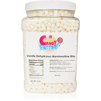 Sarah's Candy Factory Vanilla Mini Dehydrated Marshmallow Bits In Jar, 8 Oz