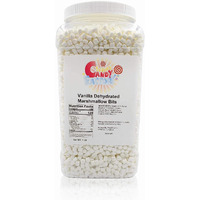 Sarah's Candy Factory Vanilla Mini Dehydrated Marshmallows In Jar, 1 Lb