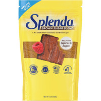 Splenda Brown Sugar Blend Low Calorie Sweetener For Baking, 3 Pound Value Size (1360 Grams) Resealable Bag, 48 Ounces