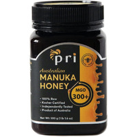 Pri Manuka Honey, Mgo 300+, 1.1Lb Australian Raw Manuka Honey (500G)