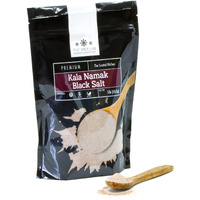The Spice Lab Kala Namak Black Salt - Indian Himalayan Black Salt - 1 Pound - Vegan Kala Namak Salt - Natural Indian Black Salt Gluten Free - Vegan Tofu Scramble Seasoning Natural Egg Taste