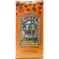 Raven's Brew Coffee Three Peckered Billy Goat, 12 Ounce - Dark Roast - Full Body With A Long Sweet Finish (Whole Bean, 12 Oz)