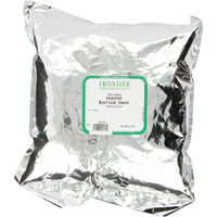 Frontier Co-Op Sweet Basil Leaf, 1-Pound Bulk, Popular On Pizza & Diy Body Care As An Essential Oil, Kosher