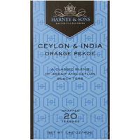 Harney & Sons Black Tea, Orange Pekoe, 20 Tea Bags