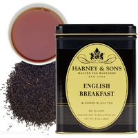 Harney & Sons English Breakfast, Loose Leaf Black Tea, 8 Ounce (Pack Of 1) (Packaging May Vary)