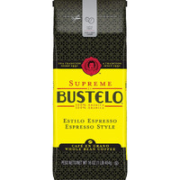 Supreme By Bustelo Espresso Style Dark Roast Whole Bean Coffee, 16 Ounce (Pack Of 8)