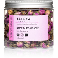 Organics Rose Bud Tea Usda Certified Organic Herbal Tea 2.82 Oz/80 Gr Rosa Damascena
