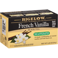 Bigelow Tea Decaffeinated French Vanilla Black Tea, Decaf Tea With French Vanilla, 20 Count Box (Pack Of 6), 120 Total Tea Bags
