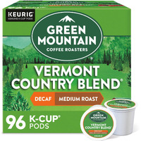 Green Mountain Coffee Roasters Vermont Country Blend Decaf, Keurig Single-Serve K-Cup Pods, Medium Roast Coffee, 96 Count (4 Packs Of 24)