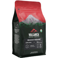 Mexican Coffee, Whole Bean, Medium Roast, Usda Organic, Fresh Roasted, 16-Ounce