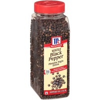 Mccormick Whole Black Pepper (Made With Whole Peppercorns), 17.5 Oz