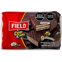 Cuacua Wafer Cubierto Sabor A Chocolate Con Crema Sabor A Vainilla