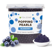 Tea Zone 7 Lb Blueberry Popping Pearls
