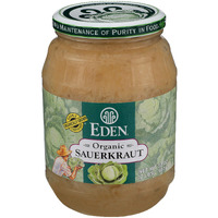 Eden Organic Sauerkraut, 32 Oz Glass Jar, Fine Cut