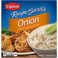 Lipton Recipe Secrets Soup And Dip Mix, Onion Flavor, 2 Oz 6 Count