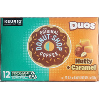 Donut Shop Nutty Caramel Coffee K-Cups, 12 Ct. Box (Retail Packaging)