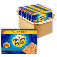 Honey Maid Graham Crackers, Family Size, 6 - 25.6 Oz Boxes
