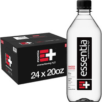 Essentia Bottled Water Llc, Ionized Alkaline Water; 99.9% Pure, Infused With Electrolytes, 9.5 Ph Or Higher A Clean, Smooth Taste, 20 Fl Oz (Pack Of 24)