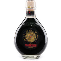 Due Vittorie Oro Gold, Barrel Aged Balsamic Vinegar Of Modena Igp With Cork Pourer, All-Natural, Extra Dense Premium Vinegar Aceto Balsamico Di Modena Igp Italy - 8.45Fl Oz / 250Ml