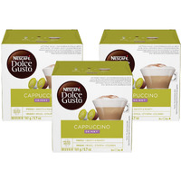 Nescafe Dolce Gusto Pods, Skinny Cappuccino, 16 Capsules, Pack Of 3