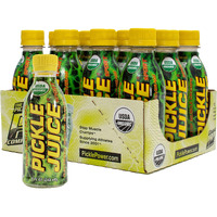 Pickle Juice Sports Drink - Relieves Cramps Immediately - Electrolyte Pickle Juice For Day & Night Time Cramp Relief - Pickle Juice For Leg Cramps - No Artificial Ingredients - 8 Oz, 12 Pack