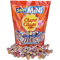 Chupa Chups Mini Candy Lollipops, Variety Pack Of 7 Assorted Flavors, Individually Wrapped Suckers For Parties Office Concession Classroom, Pack Of 240
