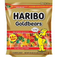 Haribo Of America Haribo Goldbears Gummi Candy In A Stand-Up Bag, 72 Ounce