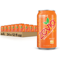 Zevia All Natural Soda, Orange, 12-Ounce Cans (Pack Of 24), 12 Fl Oz (Pack Of 24)