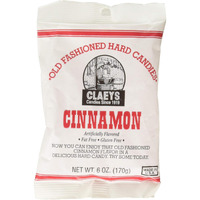 Claeys Old Fashioned Cinnamon Candy, 6-Ounce Bags (Pack Of 12)