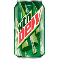 Mountain Dew Natural Soda, 12 Fl Oz Cans, 12 Pack