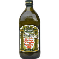 Mantova Golden Italian Extra Virgin Olive Oil, 34-Ounce Bottles (Pack Of 2)