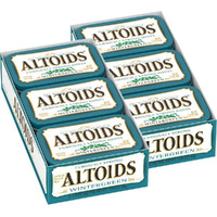 Altoids Classic Wintergreen Breath Mints, 1.76 Ounce - 6 Count (Pack Of 2)