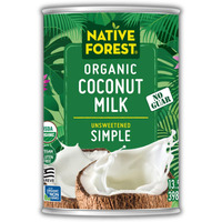 Native Forest Organic Unsweetened Coconut Milk - Canned Coconut Milk, No Guar Gum, Non-Gmo Project Verified, Usda Organic - Simple, 13.5 Fl Oz (Pack Of 12)