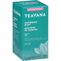 Teavana Sbk13091 Harmonic Mint Decaf Tea Bags, 24/Box