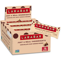 Larabar Chocolate Chip Cookie Dough, Gluten Free Fruit & Nut Bar, 16 Ct