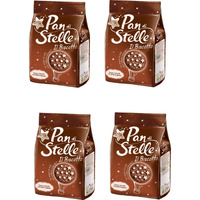 Mulino Bianco: ""Pan Di Stelle"" Biscuit With Cocoa , Hazelnuts And Many Magical Starlets Of Icing - 12.34 Oz (350G) Pack Of 4 [ Italian Import ]